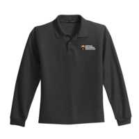 Port Authority Youth Long Sleeve Silk Touch Polo